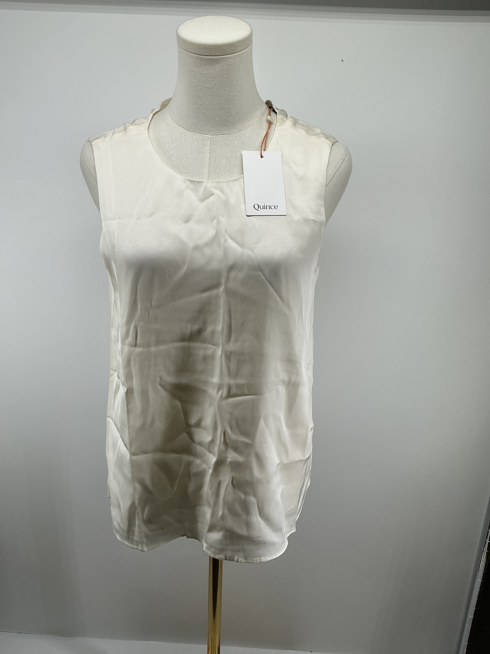 Washable Stretch Silk Shell Tank